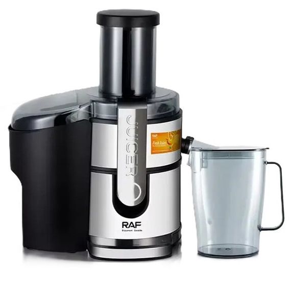 Соковыжималка для овощей фруктов и ягод RAF R.2700 1.1 л 800 Вт, JX-344 Мощная соковыжималка | Зображення 2