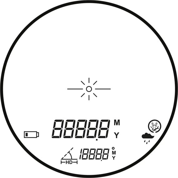 Далекомір Hawke Vantage 900 LCD 6x21 900 м Далекомір лазерний Далекомір з лазером | Зображення 4