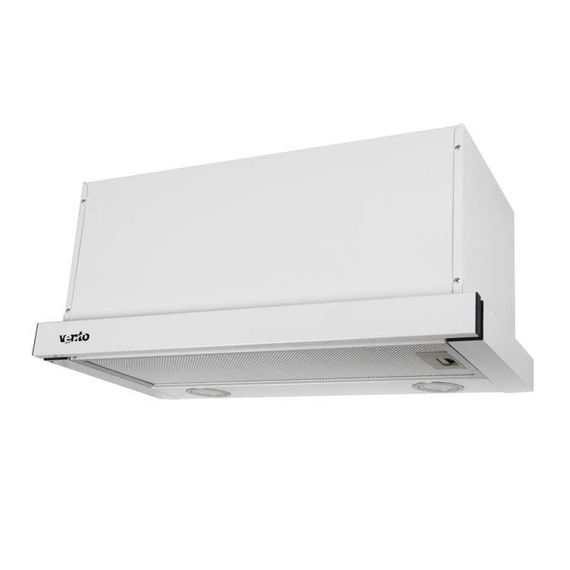 Телескопическая вытяжка VENTOLUX GARDA 60 WH (1000) LED белая 60 см | Зображення 2