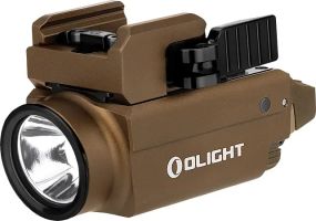 Ліхтар з ЛЦВ Olight Baldr S Green Laser Desert Tan
