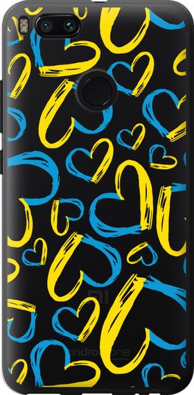 Чехол на Xiaomi Mi A1 Сердца UA "5292u-1132-17620"
