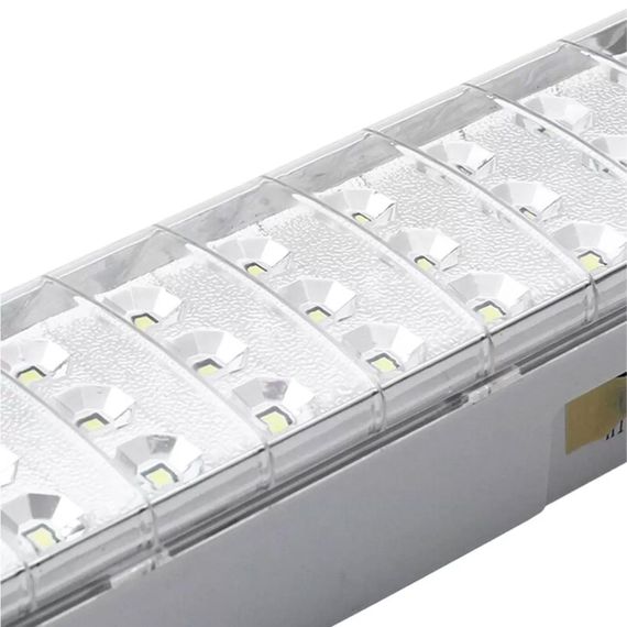 Аварійний ліхтар на акумуляторі 1200 мАг, з USB-зарядкою, 30 LED, KD-630 / Світлодіодна акумуляторна лампа | Зображення 3