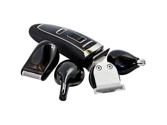 Универсальный мужской триммер для бороды усов носа и тела Gemei GM 801 5в1 машинка для стрижки | Зображення 6