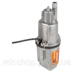 Насос вибрационный 0.25кВт, H 75м, Q 18л/мин, 100мм, 10м кабеля, верхний забор IS-92