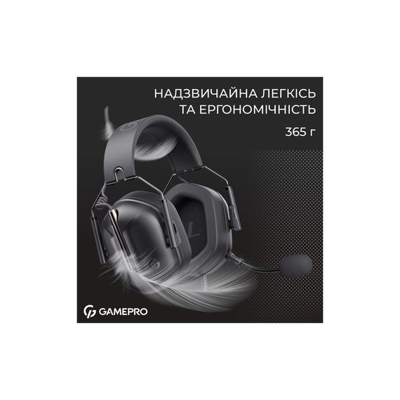 Навушники GamePro Genesis Hunter Black (HS1350B) | Зображення 9