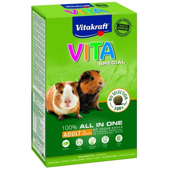 Корм Vitakraft Vita Special для морських свинок, 600 г