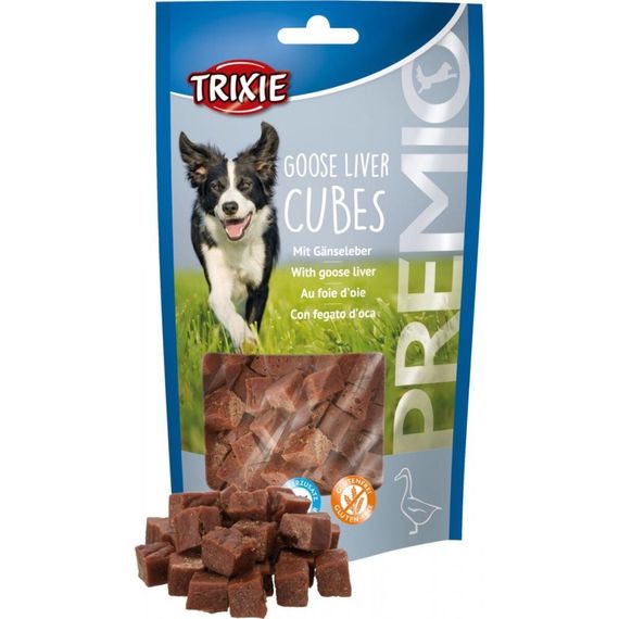 Ласощі для собак із печінкою Trixie Premio Guse Liver Cubes, 100 гр | Зображення 2