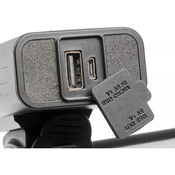 Велосипедный фонарь BK-04 PRO алюминиевый, 2 диода Т6, PowerBank, встроенный АКБ | Зображення 2