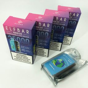 Elf Bar Raya D3 25000 смак Чорниця (Blueberry Ice)