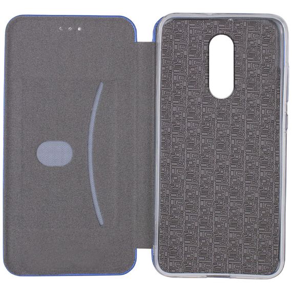 Шкіряний чохол-книжка Classy для Xiaomi Redmi 5 Синій | Зображення 2