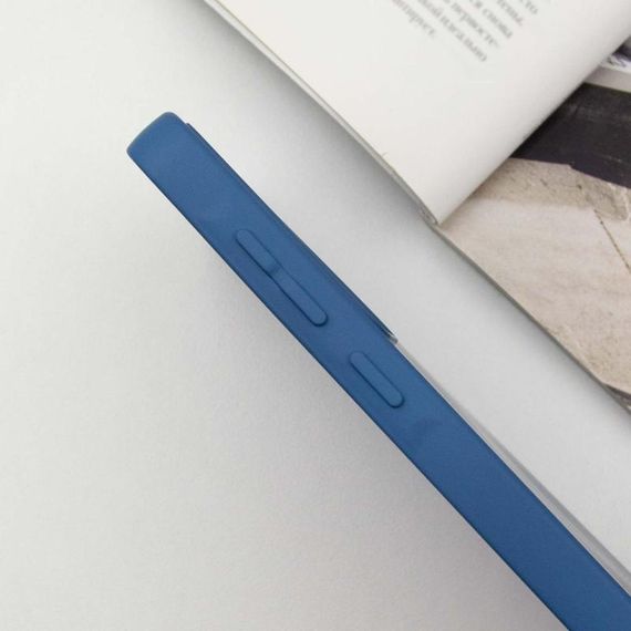 Чехол TPU GETMAN Liquid Silk Full Camera для Samsung Galaxy S23 Синий / Navy Blue | Зображення 3