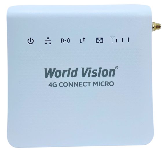 Роутер 3G 4G 150 Мбіт/с World Vision Connect micro слот для сім карти вихід під антену | Зображення 5