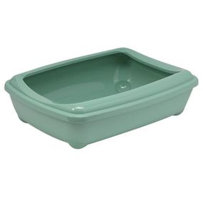 Moderna Arist-O-Tray Large модерна арист-о-трэй ладж туалет з бортиком лоток для котів, 50х38х14см