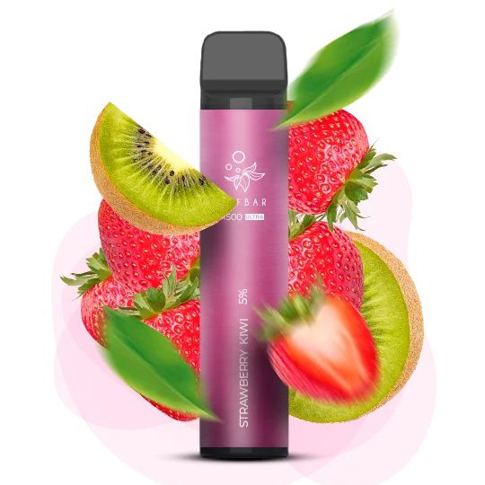 Elf Bar 1500 Ultra. Полуниця Ківі (Strawberry Kiwi)