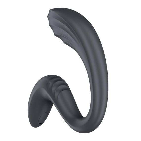 Вагінально-кліторальний вібратор Satisfyer G for Goddess 3 Dark Grey, 2 мотори Sex Aura | Зображення 1