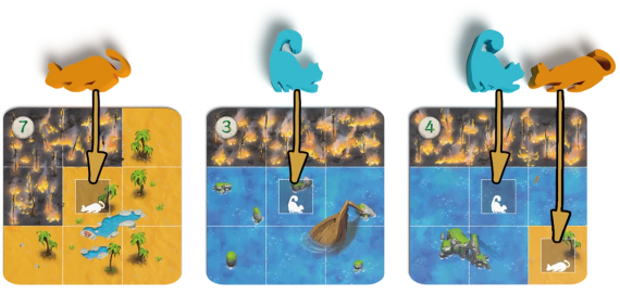 Настольная игра Спасай котов (Race to the Raft) | Зображення 3