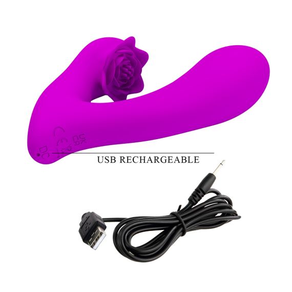 Вібромасажер PRETTY LOVE NADAL, 12 vibration functions 12 thumping functions memory function sexstyle | Зображення 2