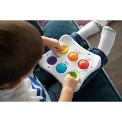 Розвиваюча іграшка Fat Brain Toys антистрес Dimpl Duo Брайль Колір Форма Назва (FA208-1) | Зображення 8