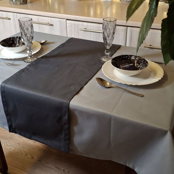 Ранер SoundSleep Loisa водостійкий 30х100 см темно-сірий (2800004658416) | Зображення 4