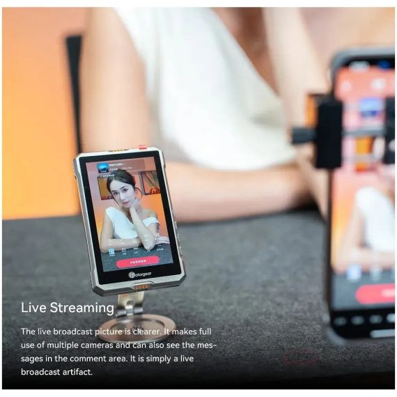 Магнітний екран/монітор для смартфонів з динаміками на задню панель телефону для селфі та блогу Fotorgear X40 | Зображення 4