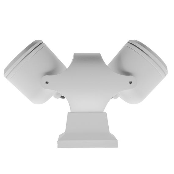 Подсветка фасадная настенная накладная IP44 AL-112/2 GU10 WH | Зображення 1
