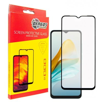 Стекло защитное Dengos ZTE Blade A53/A53 Pro (black) (TGFG-332)