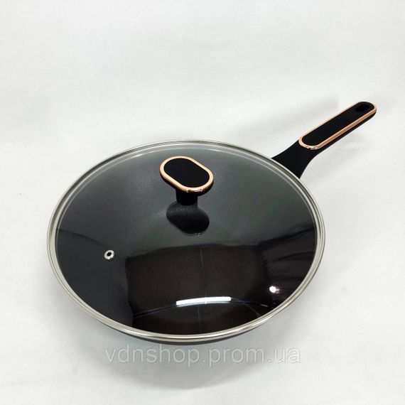 Сковорода для індукційного приготування, Сковорода з ручкою алюміній надовго IU-69 | Зображення 6