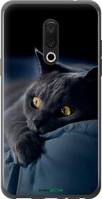 Чохол на Meizu 15 Plus Димчастий кіт "825u-1473-2448"
