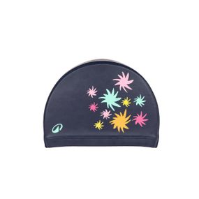 Шапочка для плавання текстильно-силіконова темно-синя - M 56-59cm