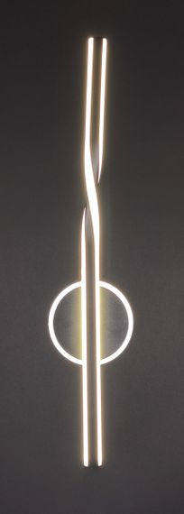 Бра LED 27957 Чорний 5х12х80 см.