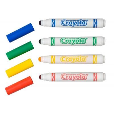 Набор для творчества Crayola 8 легко смываемых широких фломастеров (8324) | Зображення 2