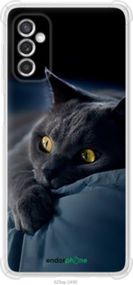 Чохол на Samsung Galaxy M52 M526B Димчастий кіт "825sp-2490-2448"