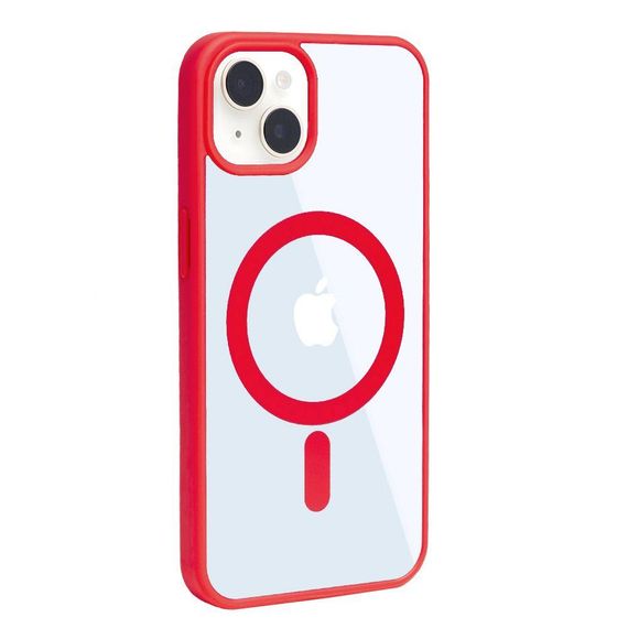 Чохол TPU Color with Magsafe для iPhone 14 Колір 06, Рожевий пісок | Зображення 1