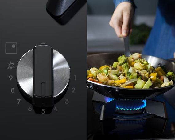 Варочная поверхность Electrolux газ на стекле KGG753753K | Зображення 7