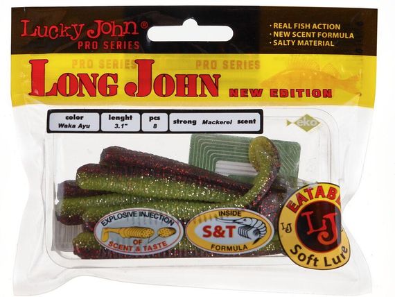 Виброхвост 3,1" LJ Лаки Джон Long John 140118-T44 | Зображення 1