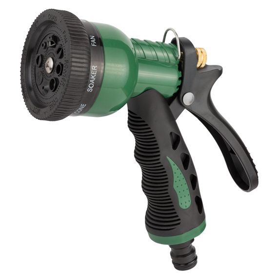 Пістолет-розпилювач Grad 8-ми режимний металевий (ABS+TPR) (5012415) | Зображення 2