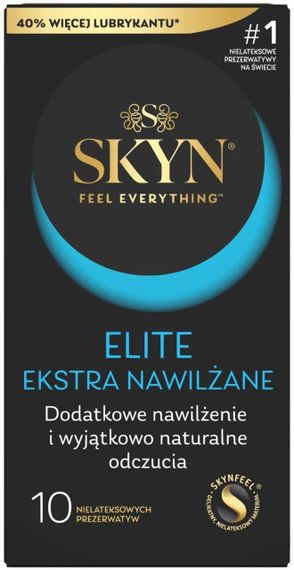 Презервативи SKYN Elite Extra Lubricated 10 шт sexstyle | Зображення 1