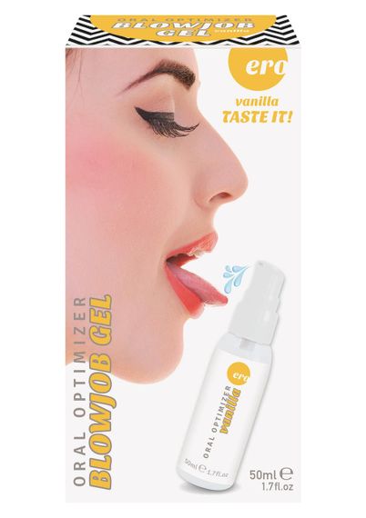 Лубрикант оральний Optimizer Blowjob Gel Vanilla 50ml Sex Aura | Зображення 1