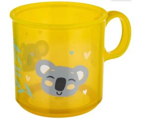 Кружка антиковзаюча дитяча Tigres 2/100 Жовтий shop (2000999403897)