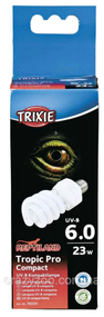 Лампа для тераріуму Trixie Tropic Pro Compact 6.0 23 Вт 6x15.2 см 76034