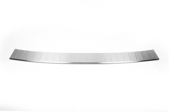 Накладка на задний бампер (Omsa, нерж) Глянцевая для Volkswagen Crafter 2017↗ гг. | Зображення 2