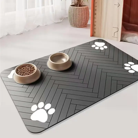 Нескользящий коврик для кошек и собак 40×50см