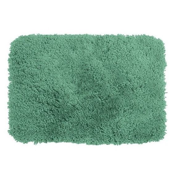 Килимок для ванної Spirella Highland 60х90 см, зелений, м'який, антиковзаючий (10.19956)