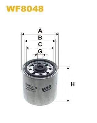 Фільтр палива WIX FILTERS WF8048 на MERCEDES-BENZ 190 седан (W201)