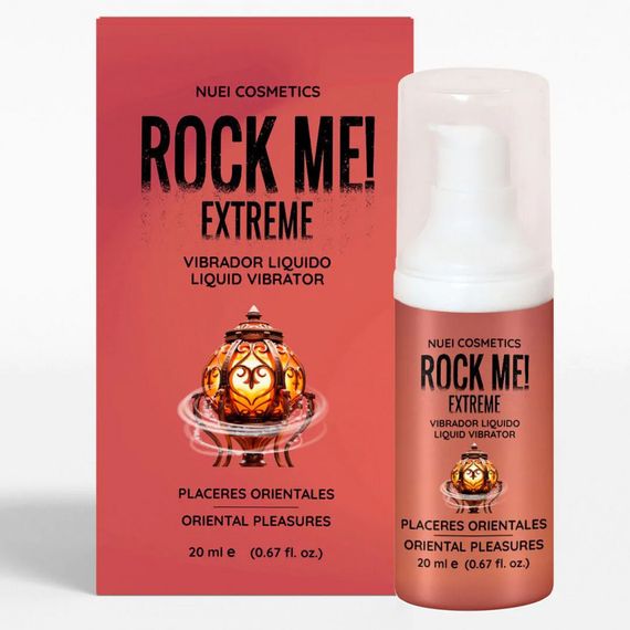 Рідкий вібратор смак: східні прянощі ROCK ME!, 20 мл Nuei (Іспанія) Sex Aura