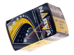 489913000 NARVA Лампа H4 RALLY 24V 100/90W P43t RALLYE HALOGEN