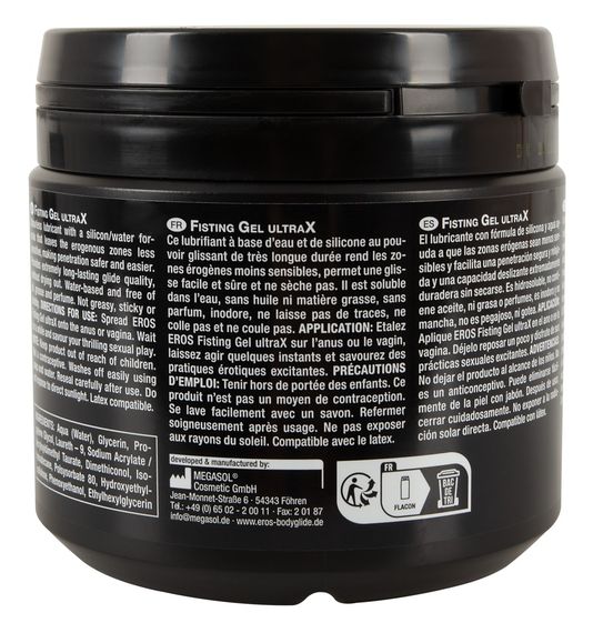 Гель для фістингу - EROS Fisting Gel UltraX, 500 мл | Зображення 1