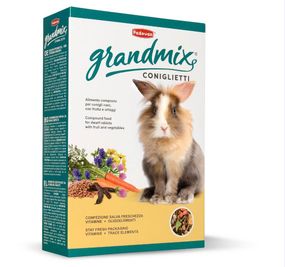 Корм Padovan Grandmix Coniglietti для кроликів 850 гр