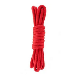 Мотузка для бондажу BONDAGE ROPE 3M, Red Sex Aura