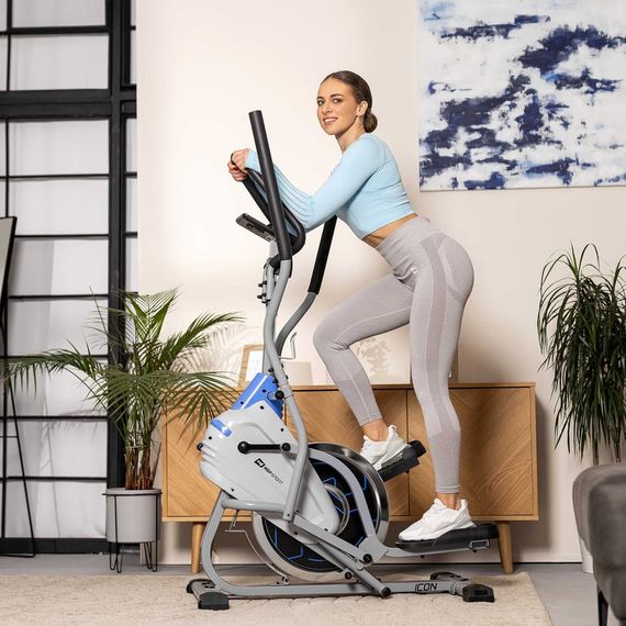 Орбитрек магнитный Hop-Sport HS-400B Icon серебристый | Зображення 3
